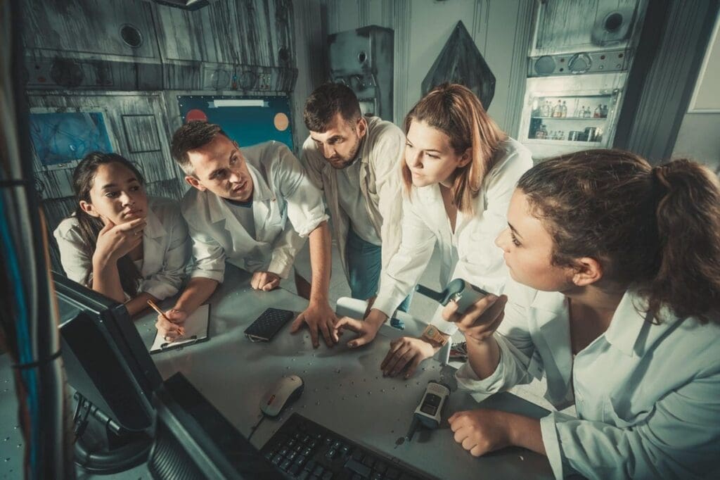 Science Lab Gone Wrong